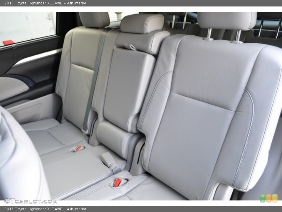 Ash Interior Rear Seat For The 2015 Toyota Highlander Xle