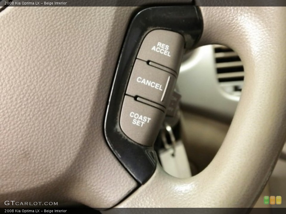 Beige Interior Controls for the 2008 Kia Optima LX #101496368