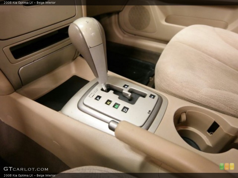 Beige Interior Transmission for the 2008 Kia Optima LX #101496386