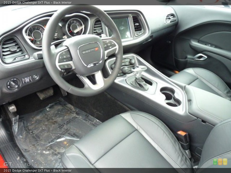 Black Interior Photo for the 2015 Dodge Challenger SXT Plus #101498849