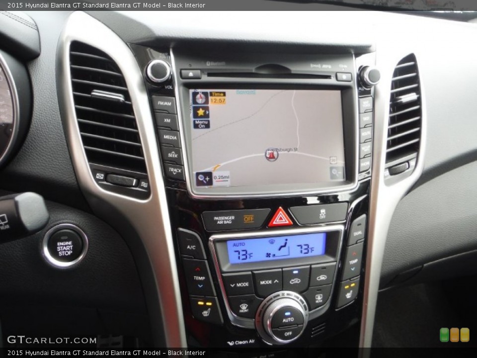 Black Interior Controls for the 2015 Hyundai Elantra GT  #101499287