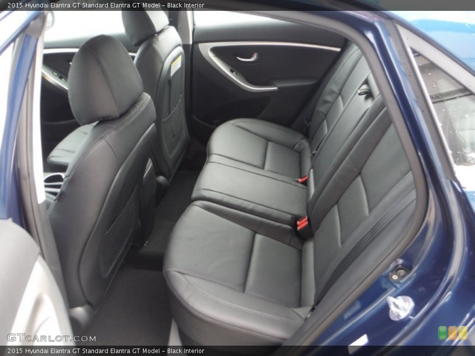 Black Interior Rear Seat for the 2015 Hyundai Elantra GT  #101499380
