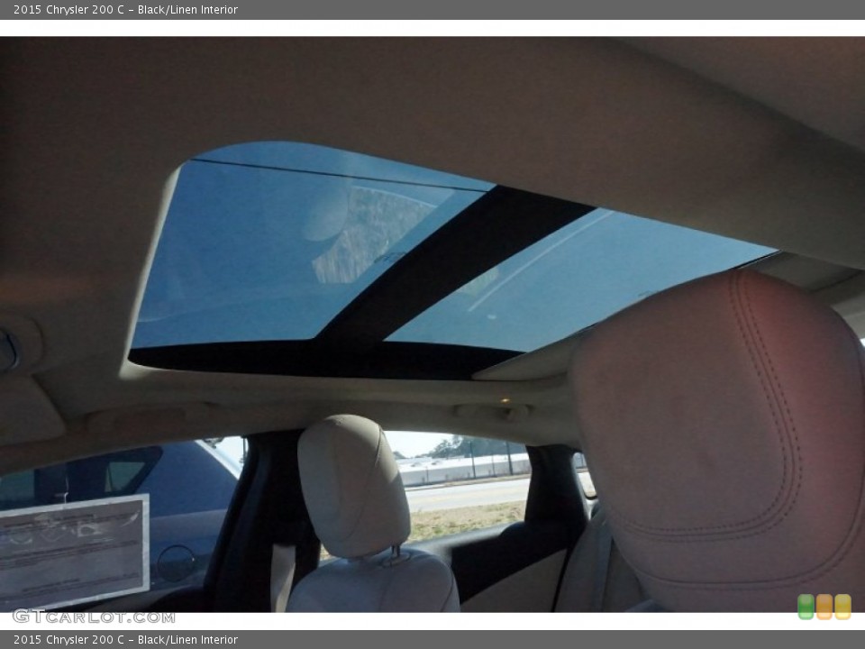 Black/Linen Interior Sunroof for the 2015 Chrysler 200 C #101500064