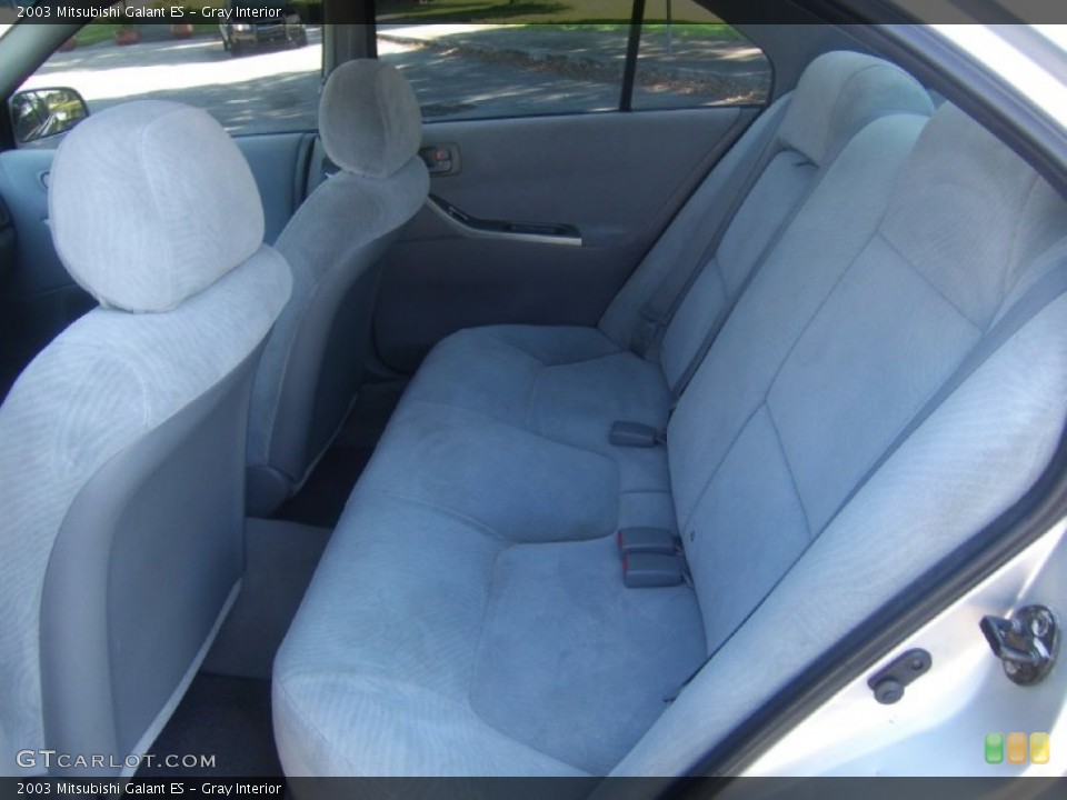 Gray Interior Rear Seat for the 2003 Mitsubishi Galant ES #101505857