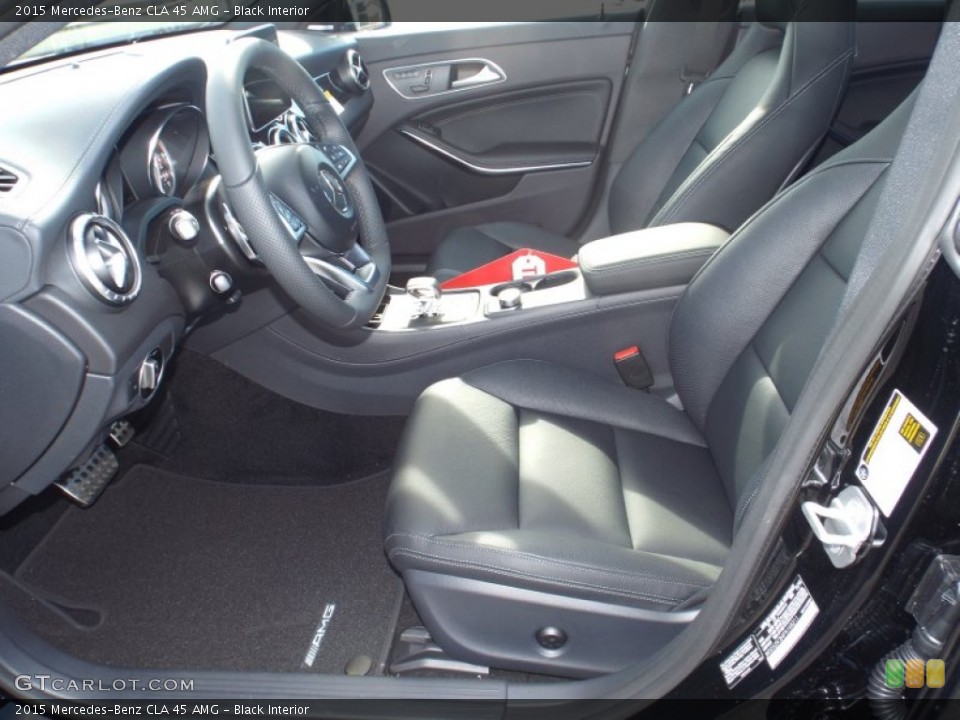 Black Interior Front Seat for the 2015 Mercedes-Benz CLA 45 AMG #101506037