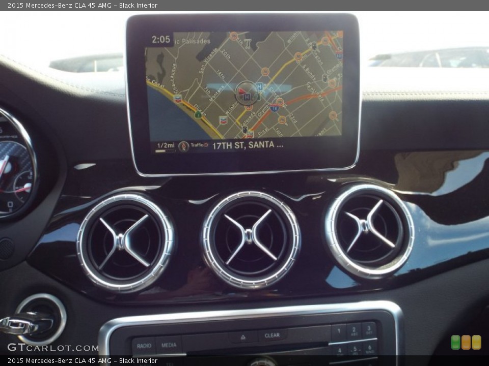 Black Interior Navigation for the 2015 Mercedes-Benz CLA 45 AMG #101506124