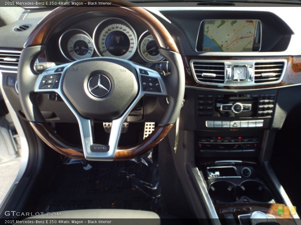 Black Interior Dashboard for the 2015 Mercedes-Benz E 350 4Matic Wagon #101507825