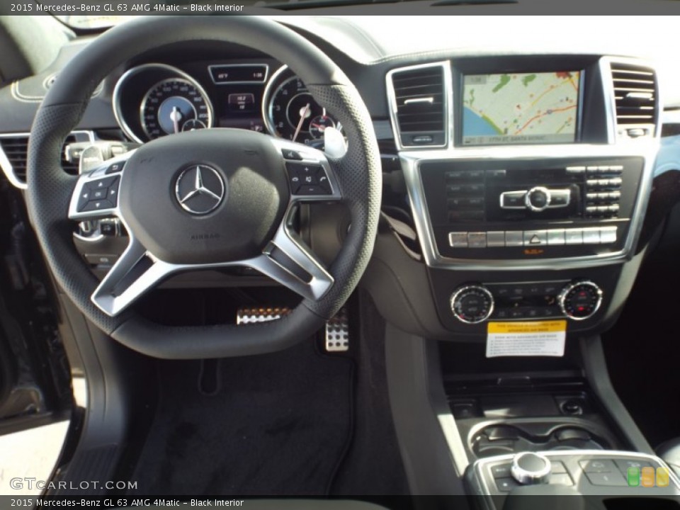Black Interior Dashboard for the 2015 Mercedes-Benz GL 63 AMG 4Matic #101508506