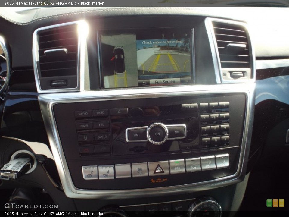 Black Interior Controls for the 2015 Mercedes-Benz GL 63 AMG 4Matic #101508587