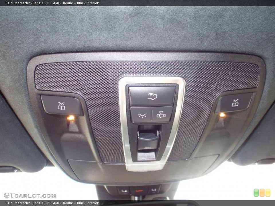 Black Interior Controls for the 2015 Mercedes-Benz GL 63 AMG 4Matic #101508662