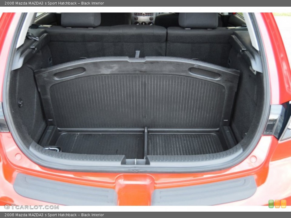 Black Interior Trunk for the 2008 Mazda MAZDA3 s Sport Hatchback #101509028