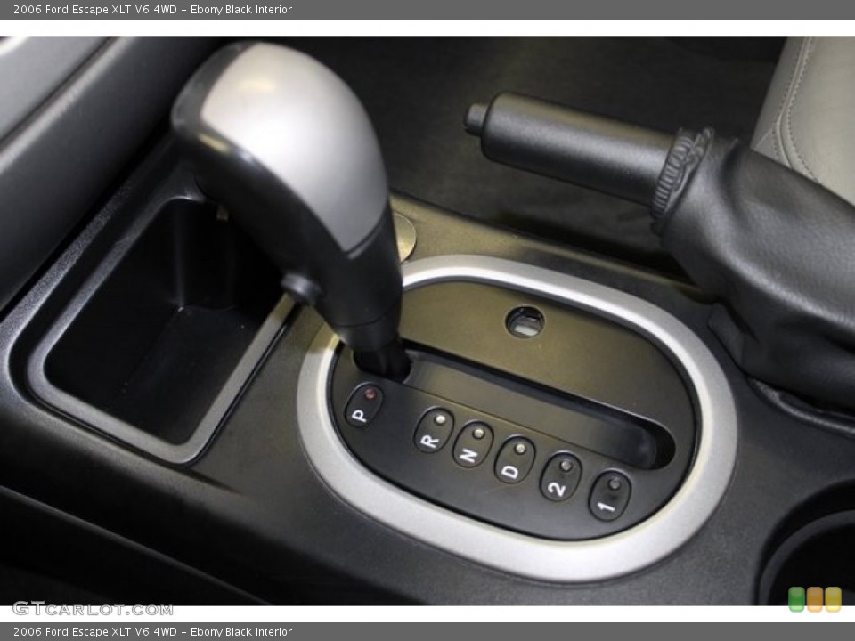 Ebony Black Interior Transmission for the 2006 Ford Escape XLT V6 4WD #101510374