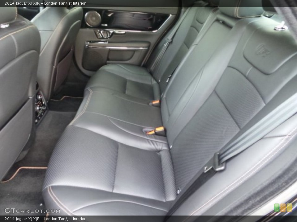 London Tan/Jet Interior Rear Seat for the 2014 Jaguar XJ XJR #101513435