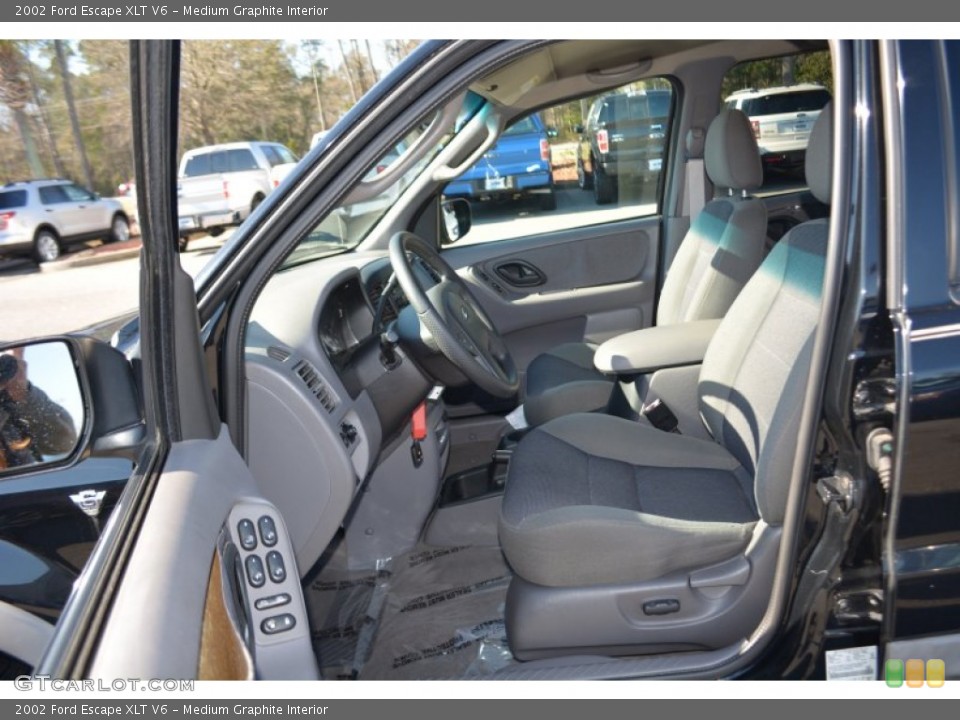 Medium Graphite Interior Photo for the 2002 Ford Escape XLT V6 #101516684