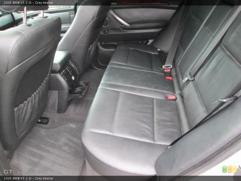 Grey Interior Rear Seat for the 2005 BMW X5 3.0i #101520580
