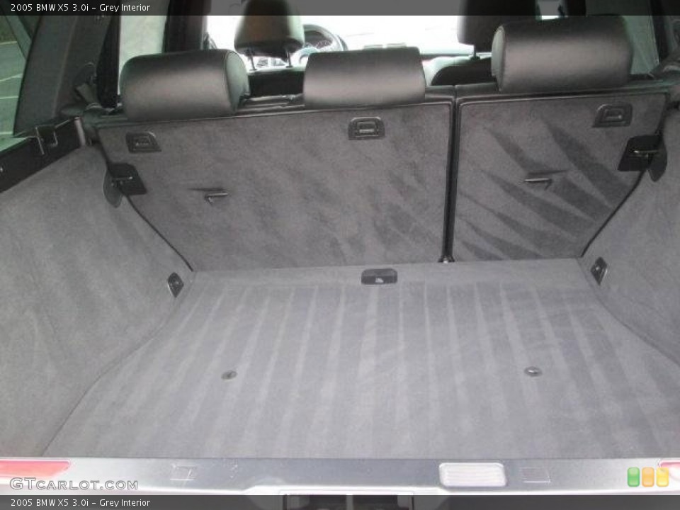 Grey Interior Trunk for the 2005 BMW X5 3.0i #101520599