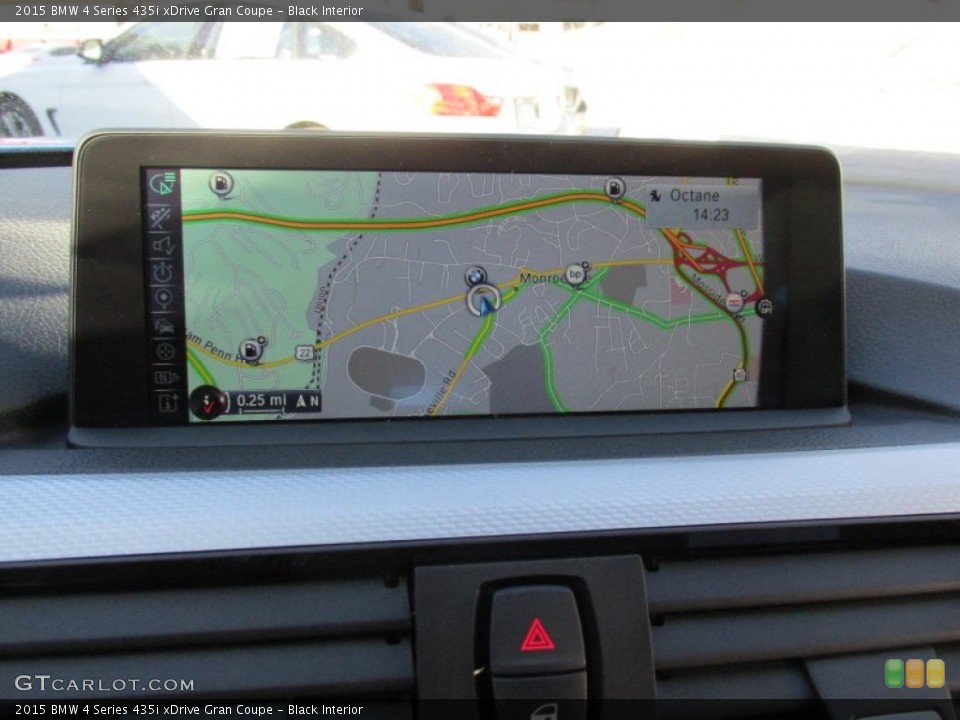 Black Interior Navigation for the 2015 BMW 4 Series 435i xDrive Gran Coupe #101531902