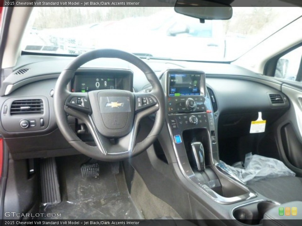 Jet Black/Dark Accents Interior Dashboard for the 2015 Chevrolet Volt  #101533354