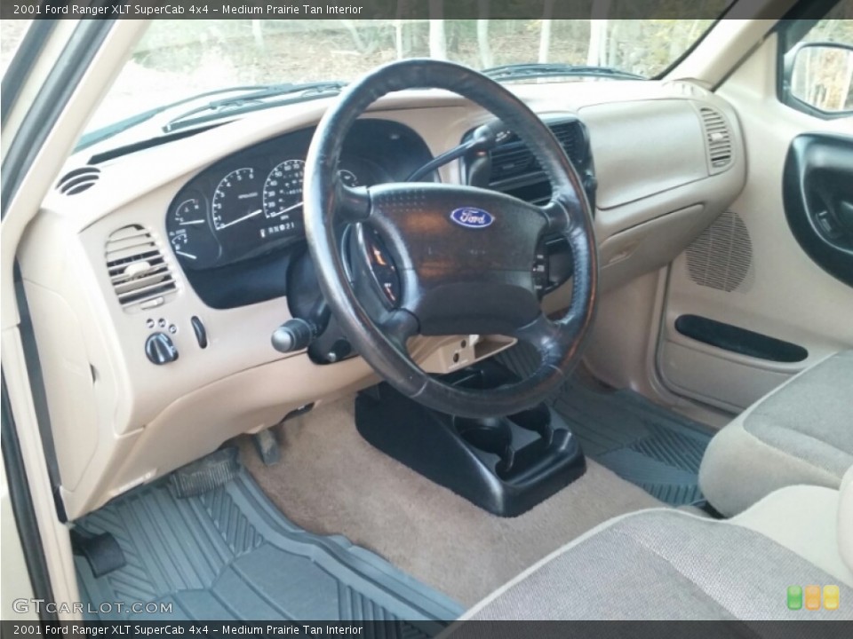 Medium Prairie Tan Interior Photo for the 2001 Ford Ranger XLT SuperCab 4x4 #101536960