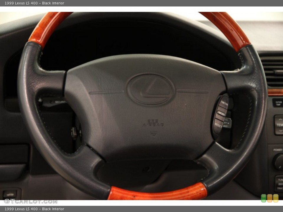 Black Interior Steering Wheel for the 1999 Lexus LS 400 #101541250