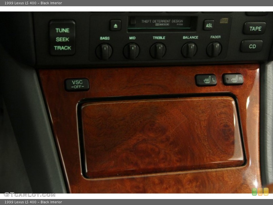 Black Interior Controls for the 1999 Lexus LS 400 #101541310