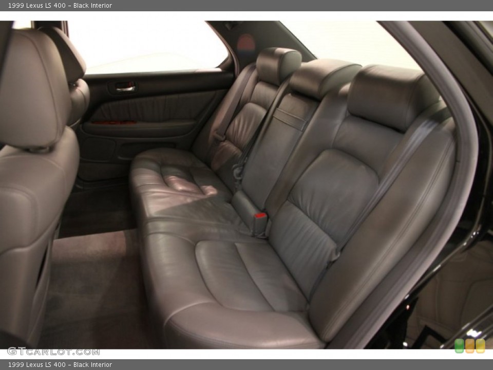 Black Interior Rear Seat for the 1999 Lexus LS 400 #101541454