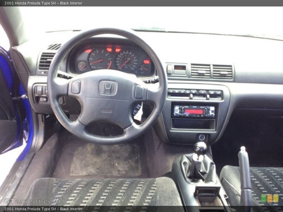 Black Interior Photo for the 2001 Honda Prelude Type SH #101543968