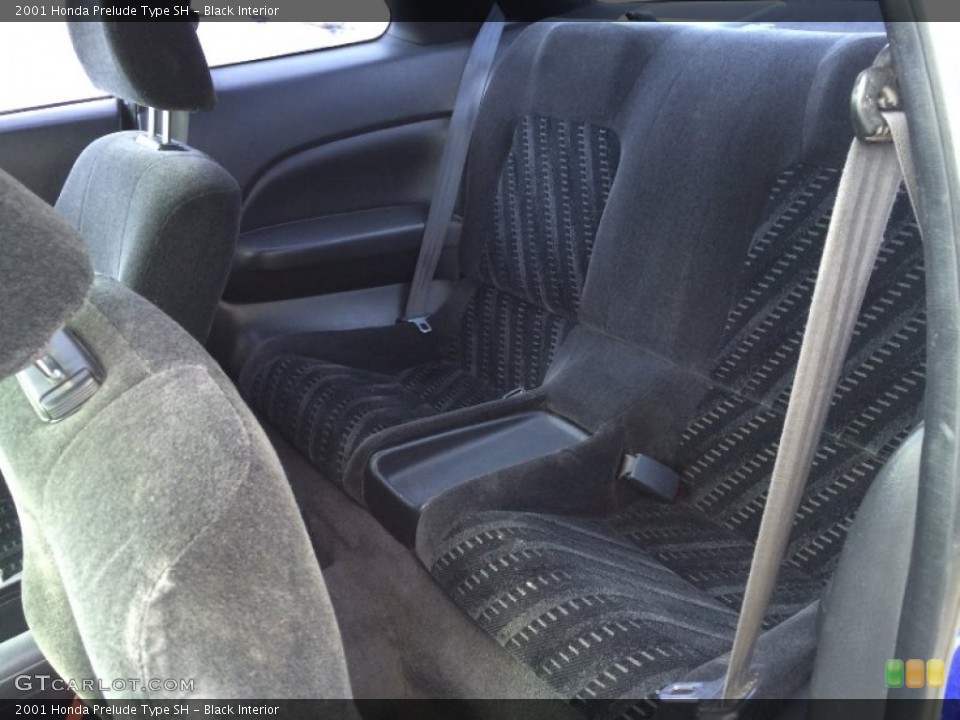 Black Interior Rear Seat for the 2001 Honda Prelude Type SH #101543983