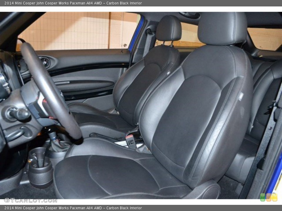 Carbon Black Interior Front Seat for the 2014 Mini Cooper John Cooper Works Paceman All4 AWD #101547249