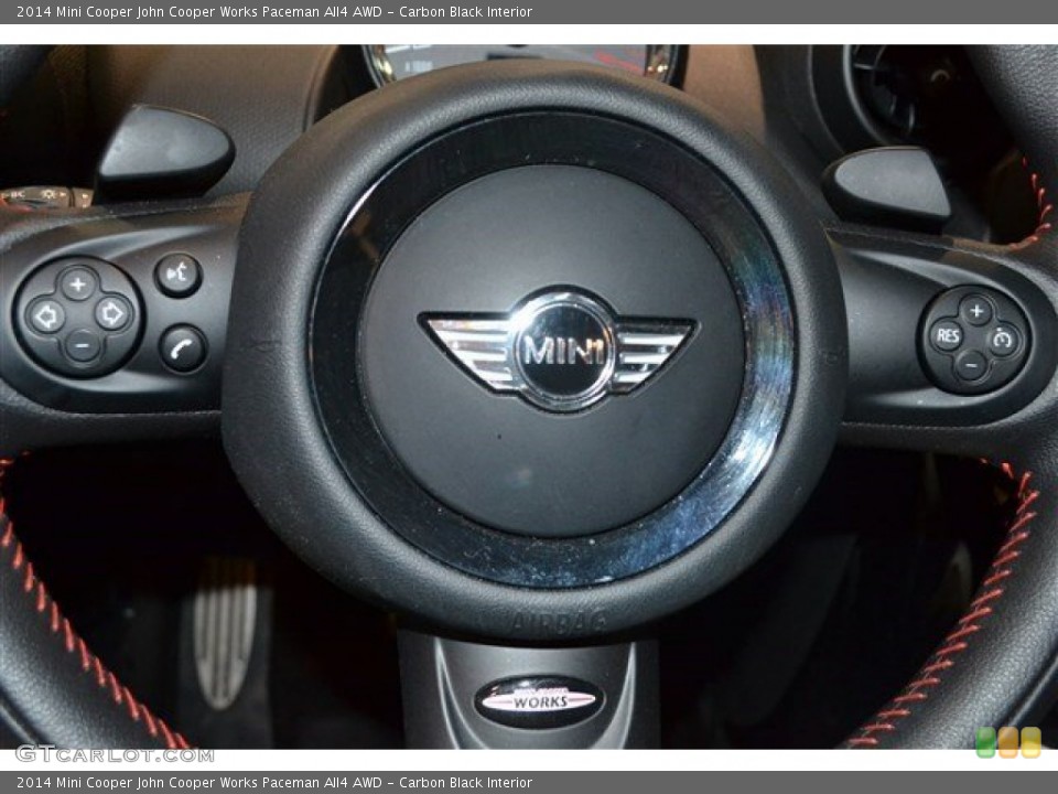 Carbon Black Interior Controls for the 2014 Mini Cooper John Cooper Works Paceman All4 AWD #101547293