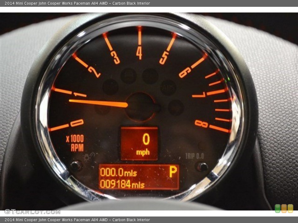 Carbon Black Interior Gauges for the 2014 Mini Cooper John Cooper Works Paceman All4 AWD #101547315