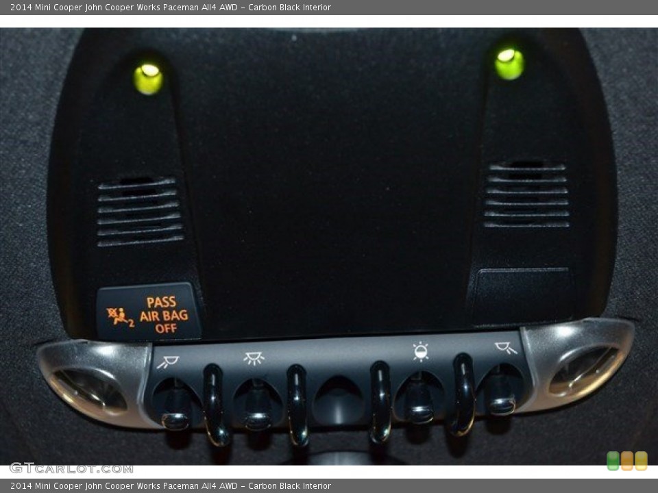 Carbon Black Interior Controls for the 2014 Mini Cooper John Cooper Works Paceman All4 AWD #101547424