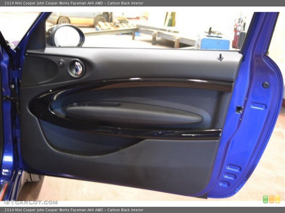 Carbon Black Interior Door Panel for the 2014 Mini Cooper John Cooper Works Paceman All4 AWD #101547463