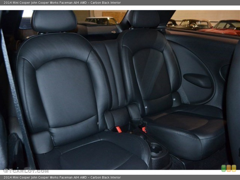 Carbon Black Interior Rear Seat for the 2014 Mini Cooper John Cooper Works Paceman All4 AWD #101547526