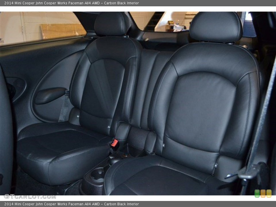 Carbon Black Interior Rear Seat for the 2014 Mini Cooper John Cooper Works Paceman All4 AWD #101547543