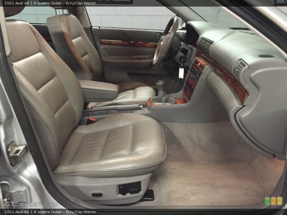 Ecru/Clay Interior Photo for the 2001 Audi A4 2.8 quattro Sedan #101562260