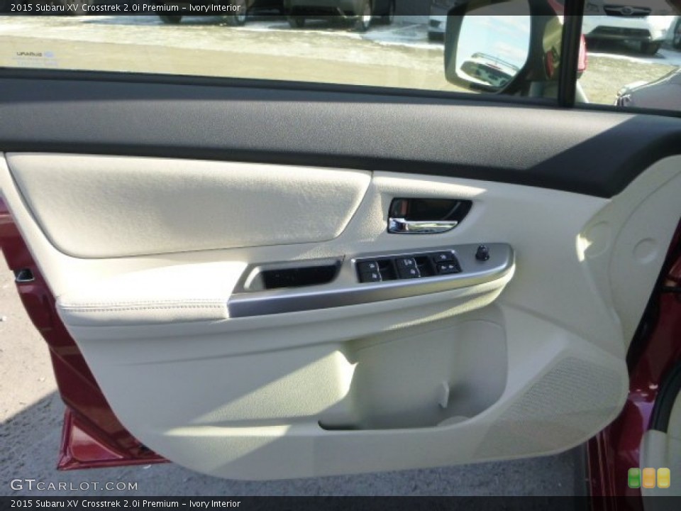 Ivory Interior Door Panel for the 2015 Subaru XV Crosstrek 2.0i Premium #101565755