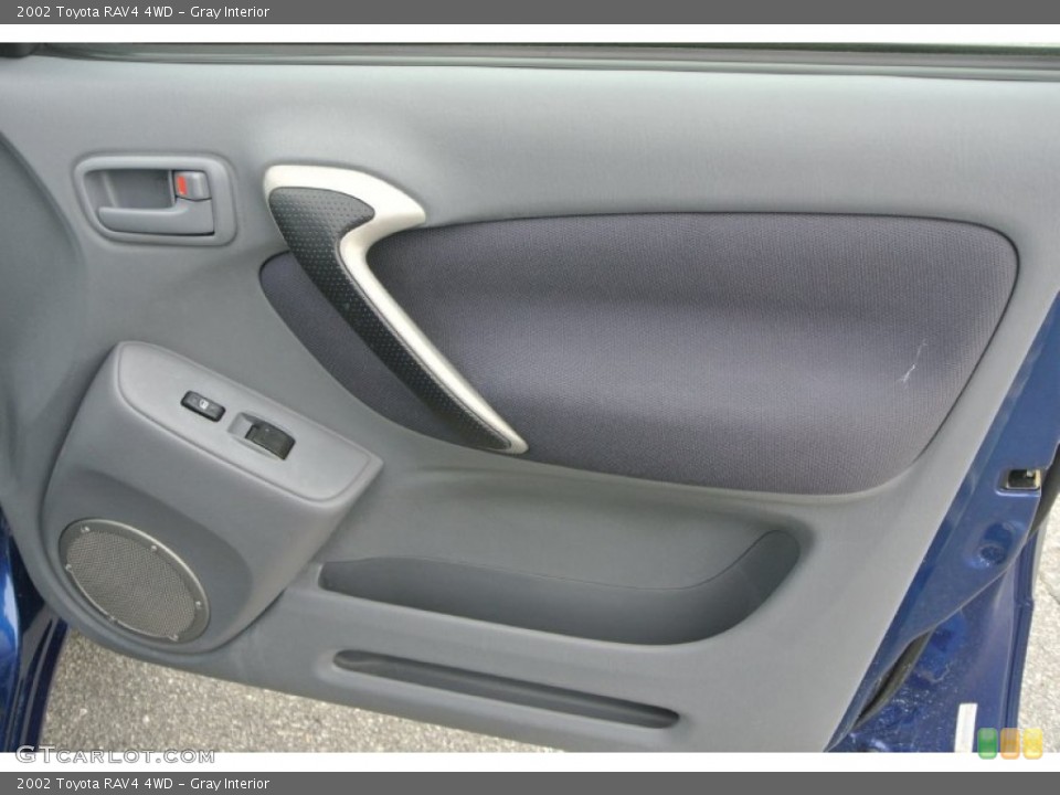 Gray Interior Door Panel for the 2002 Toyota RAV4 4WD #101568263