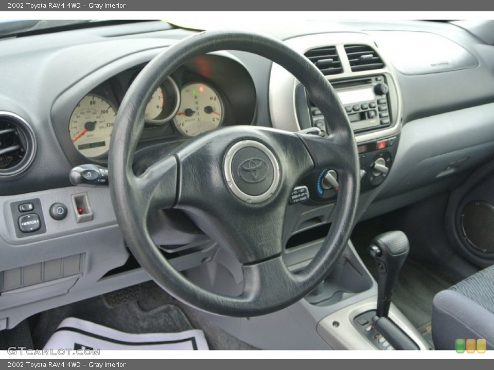 Gray Interior Dashboard for the 2002 Toyota RAV4 4WD #101568425