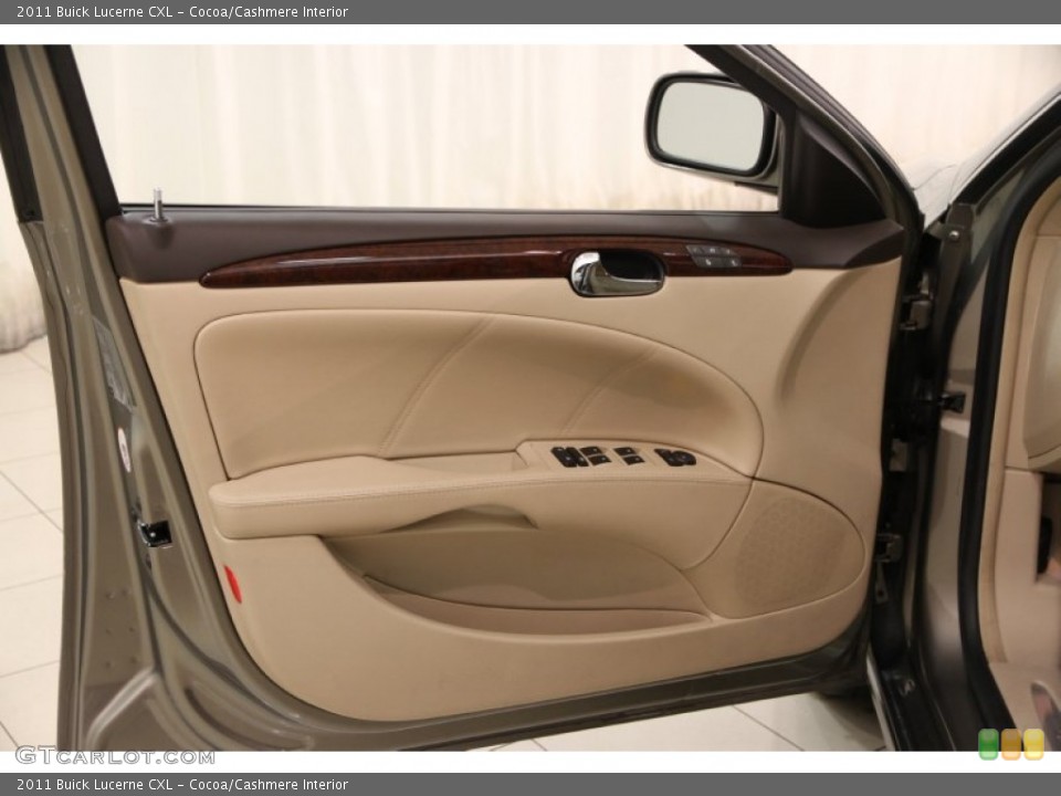 Cocoa/Cashmere Interior Door Panel for the 2011 Buick Lucerne CXL #101568599