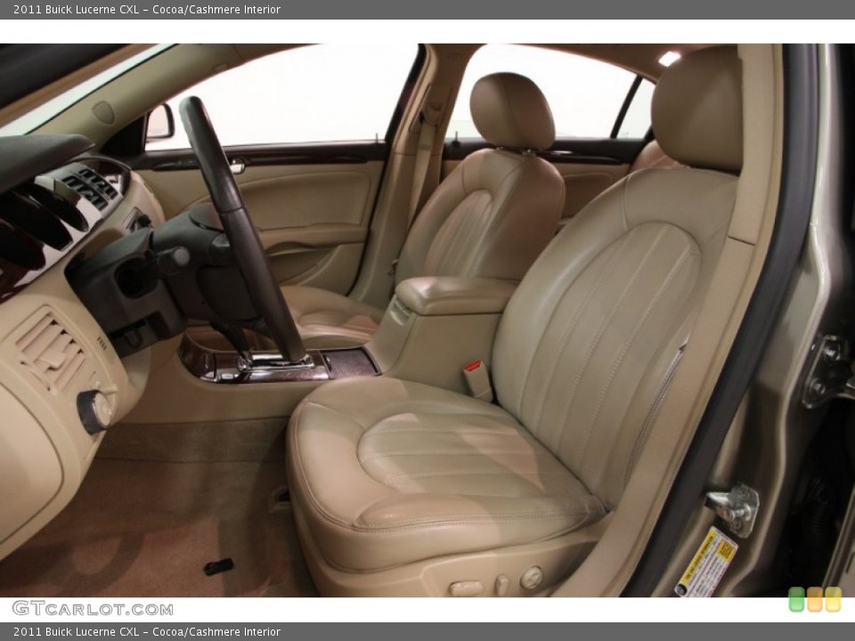 Cocoa/Cashmere Interior Front Seat for the 2011 Buick Lucerne CXL #101568623