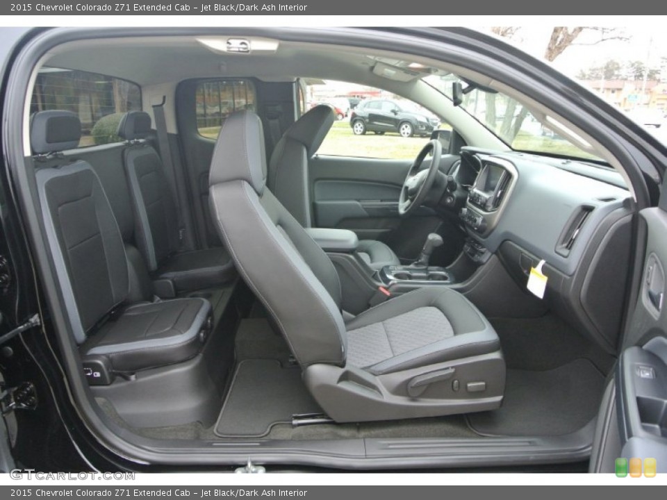 Jet Black/Dark Ash Interior Photo for the 2015 Chevrolet Colorado Z71 Extended Cab #101571893