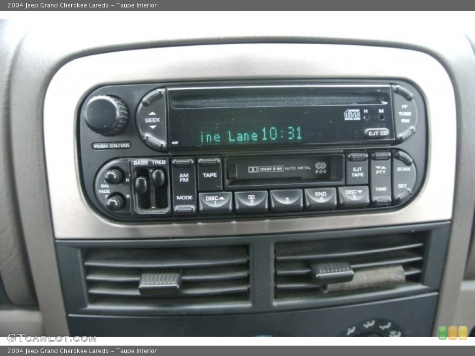 Taupe Interior Controls for the 2004 Jeep Grand Cherokee Laredo #101575841
