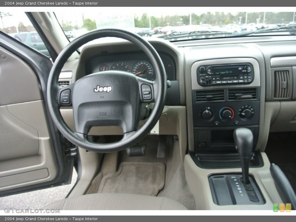 Taupe Interior Dashboard for the 2004 Jeep Grand Cherokee Laredo #101575923