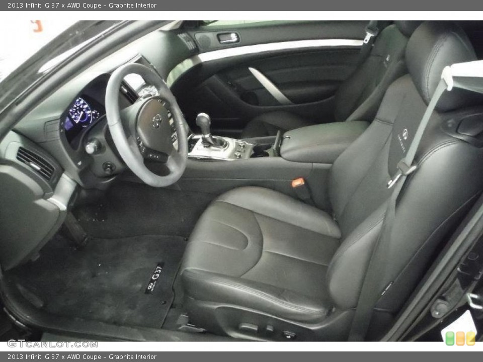 Graphite Interior Photo for the 2013 Infiniti G 37 x AWD Coupe #101578780