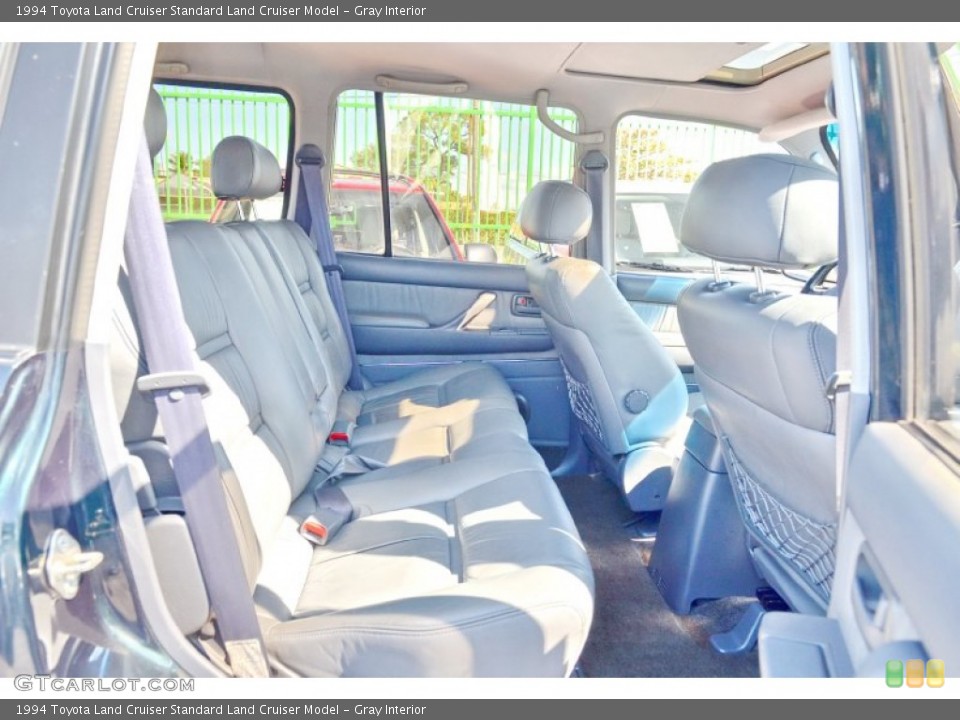 Gray Interior Rear Seat for the 1994 Toyota Land Cruiser  #101585387