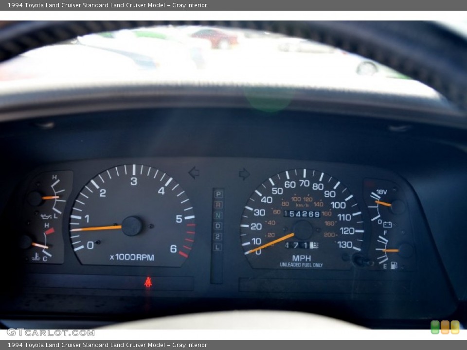 Gray Interior Gauges for the 1994 Toyota Land Cruiser  #101585447