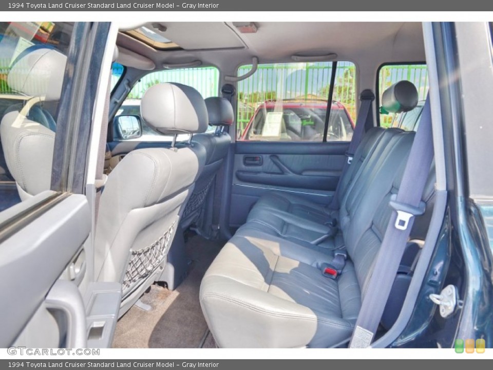 Gray Interior Rear Seat for the 1994 Toyota Land Cruiser  #101585519