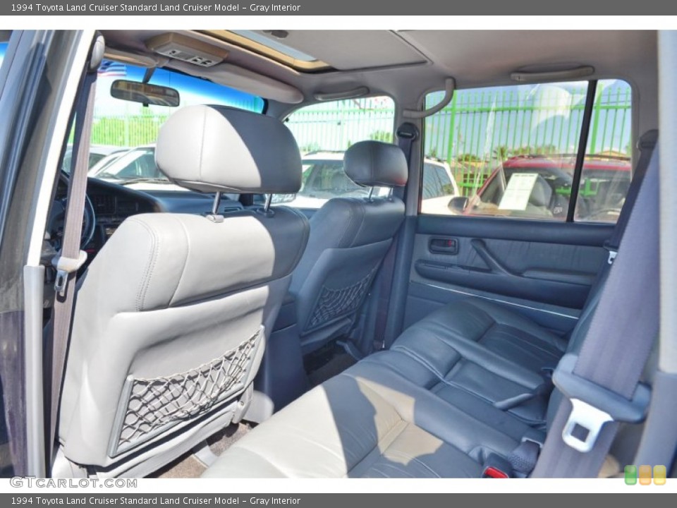 Gray Interior Rear Seat for the 1994 Toyota Land Cruiser  #101585564