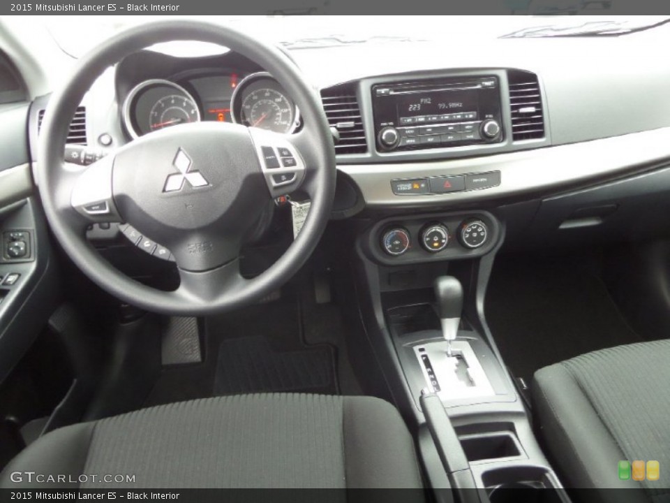 Black Interior Dashboard for the 2015 Mitsubishi Lancer ES #101592756